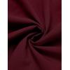 imageCOOFANDY Mens Short Sleeve Cuban Guayabera Shirt Casual Summer Beach Button Down ShirtsAwine Red