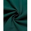 imageCOOFANDY Mens Short Sleeve Cuban Guayabera Shirt Casual Summer Beach Button Down ShirtsDark Green