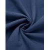 imageCOOFANDY Mens Short Sleeve Cuban Guayabera Shirt Casual Summer Beach Button Down ShirtsRoyal Blue