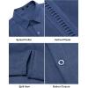 imageCOOFANDY Mens Short Sleeve Cuban Guayabera Shirt Casual Summer Beach Button Down ShirtsRoyal Blue