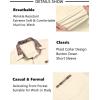 imageCOOFANDY Mens Short Sleeve Dress Shirts Casual Wrinkle Free Shirt Plaid Collar Summer Button Down ShirtsBeige