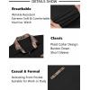 imageCOOFANDY Mens Short Sleeve Dress Shirts Casual Wrinkle Free Shirt Plaid Collar Summer Button Down ShirtsBlack