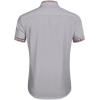 imageCOOFANDY Mens Short Sleeve Dress Shirts Casual Wrinkle Free Shirt Plaid Collar Summer Button Down ShirtsLight Grey