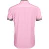imageCOOFANDY Mens Short Sleeve Dress Shirts Casual Wrinkle Free Shirt Plaid Collar Summer Button Down ShirtsPink