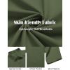 imageCOOFANDY Mens Short Sleeve Dress Shirts Wrinkle Free Business Casual Button Down Shirt with PocketArmy Green