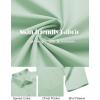 imageCOOFANDY Mens Short Sleeve Dress Shirts Wrinkle Free Business Casual Button Down Shirt with PocketLight Green