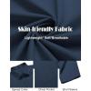 imageCOOFANDY Mens Short Sleeve Dress Shirts Wrinkle Free Business Casual Button Down Shirt with PocketNavy Blue