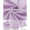 imageCOOFANDY Mens Short Sleeve Dress Shirts Wrinkle Free Business Casual Button Down Shirt with PocketPurple