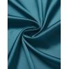 imageCOOFANDY Mens Silk Satin Dress Shirts Jacquard Long Sleeve Floral Button Up Shirts Party Prom Wedding ShirtDark Blue