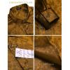 imageCOOFANDY Mens Silk Satin Dress Shirts Jacquard Long Sleeve Floral Button Up Shirts Party Prom Wedding ShirtGold
