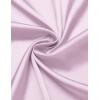 imageCOOFANDY Mens Silk Satin Dress Shirts Jacquard Long Sleeve Floral Button Up Shirts Party Prom Wedding ShirtLavender