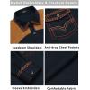 imageCOOFANDY Mens Western Cowboy Shirt Embroidered Long Sleeve Slim Fit Casual Cotton Button Down Hippie Shirts with PocketsNavy Blue