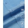 imageCOOFANDY Mens Wrinkle Free Shirts 2025 Short Sleeve Casual Button Down Summer Dress ShirtsBlue