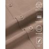 imageCOOFANDY Mens Wrinkle Free Shirts 2025 Short Sleeve Casual Button Down Summer Dress ShirtsLight Brown