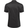 imageCOOFANDY Muscle Fit Dress Shirts for Men Banded Collar Casual Button Down ShirtsBlack