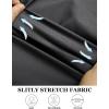 imageCOOFANDY Muscle Fit Dress Shirts for Men Banded Collar Casual Button Down ShirtsDark Grey