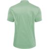 imageCOOFANDY Muscle Fit Dress Shirts for Men Banded Collar Casual Button Down ShirtsLight Green
