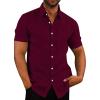 Linen - Wine Red