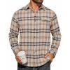 Khaki Black Plaid