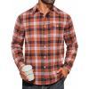 Orange Black Plaid