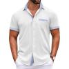 White(blue Stripe)