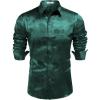 Green Rose Jacquard