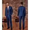 imageCOOFANDY Mens 2 Piece Wedding Suit Slim Fit Dress Suits 2 Button Blazer Jacket Pant for Business Dinner Party Prom