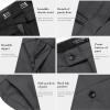 imageCOOFANDY Mens 3 Pieces Slim Fit Suits Classic Solid Jacket Vest Pants Two Button Blazer for Business Wedding Party