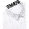imageCOOFANDY Mens Business Dress Shirt Long Sleeve Slim Fit Casual Button Down Shirt01white