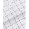 imageCOOFANDY Mens Business Dress Shirt Long Sleeve Slim Fit Casual Button Down Shirt02white