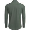imageCOOFANDY Mens Business Dress Shirts Wrinkle Free Long Sleeve Regular Fit Dress Shirt Textured Casual Button Down ShirtsArmy Green