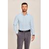 imageCOOFANDY Mens Business Dress Shirts Wrinkle Free Long Sleeve Regular Fit Dress Shirt Textured Casual Button Down ShirtsPrintedgeometric Patterns