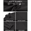 imageCOOFANDY Mens Button Down Shirt Casual Untucked Shirts Long Sleeve Dress Shirt with PocketBlack