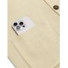 imageCOOFANDY Mens Cardigan Sweater Long Sleeve Casual V Neck Button Down Knitted Sweater with PocketsCream