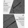 imageCOOFANDY Mens Casual Blazer Suit Jackets Slim Fit One Button Business Sport Coats2  Grey