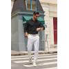imageCOOFANDY Mens Casual Button Down Shirts Long Sleeve Regualar Fit Dress Shirt Oxford Shirts for MenBlack