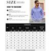 imageCOOFANDY Mens Casual Button Down Shirts Long Sleeve Regualar Fit Dress Shirt Oxford Shirts for MenLight Blue