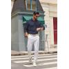 imageCOOFANDY Mens Casual Button Down Shirts Long Sleeve Regualar Fit Dress Shirt Oxford Shirts for MenNavy Blue