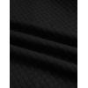 imageCOOFANDY Mens Casual Jacket Lightweight Waffle Bomber Sweatshirt Sweater Jacket Zip Up Varsity CoatBlack