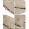 imageCOOFANDY Mens Casual Jacket Lightweight Waffle Bomber Sweatshirt Sweater Jacket Zip Up Varsity CoatLight Khaki