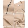 imageCOOFANDY Mens Cotton Bomber Jacket Lightweight Flight Jackets Casual Softshell Varisty JacketKhaki1