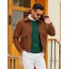 imageCOOFANDY Mens Crew Neck Pullover Sweater Slim Fit Long Sleeve Knit Sweaters Lightweight Dress Casual Crewneck SweaterDark Green
