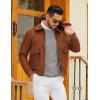 imageCOOFANDY Mens Crew Neck Pullover Sweater Slim Fit Long Sleeve Knit Sweaters Lightweight Dress Casual Crewneck SweaterLight Grey