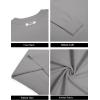 imageCOOFANDY Mens Crew Neck Pullover Sweater Slim Fit Long Sleeve Knit Sweaters Lightweight Dress Casual Crewneck SweaterLight Grey