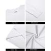imageCOOFANDY Mens Crew Neck Pullover Sweater Slim Fit Long Sleeve Knit Sweaters Lightweight Dress Casual Crewneck SweaterWhite