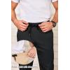 imageCOOFANDY Mens Drawstring Casual Pants Cotton Twill Elastic Waist Chino PantsBlack