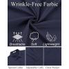 imageCOOFANDY Mens Dress Shirt Long Sleeve Button Down Shirts Business Casual Wrinkle Free Shirts with PocketBlue Purple
