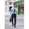 imageCOOFANDY Mens Dress Shirts Long Sleeve Button Down Shirt Regular Fit Formal Business ShirtsLight Blue