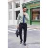 imageCOOFANDY Mens Dress Shirts Long Sleeve Button Down Shirt Regular Fit Formal Business ShirtsLight Green