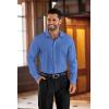 imageCOOFANDY Mens Dress Shirts Long Sleeve Button Up Shirts Formal Business ShirtBlue